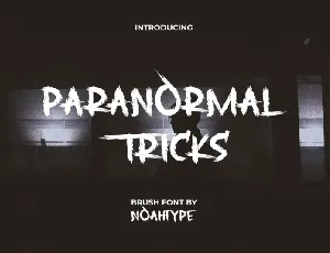 Paranormal Tricks font