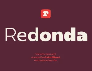 Redonda Family font