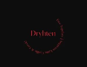 Dryhten font