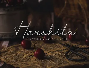 Harshita font