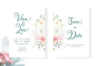 Wedding Paradise font