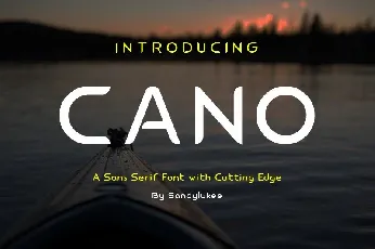 Cano Sans Serif font