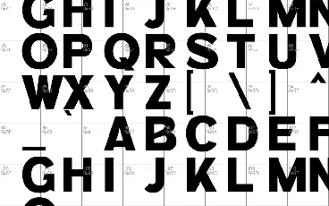 The Brocky font