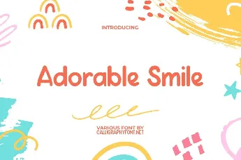 AdorableSmileDemo font