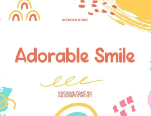 AdorableSmileDemo font