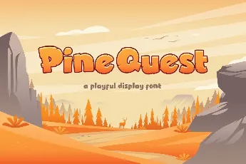 Pine Quest Demo font