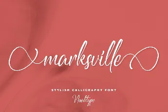 Marksville Demo font