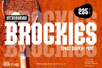 Brockies Demo font