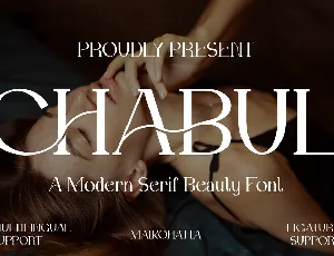 CHABUL font