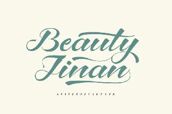 Beauty Jinan font