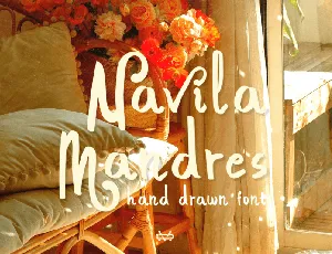 Navla Mandres font