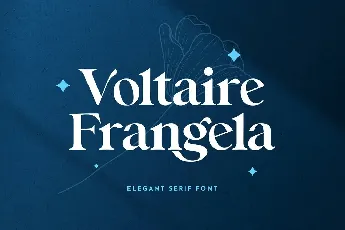 Voltaire Frangela font