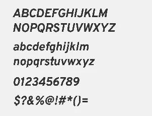 Gotham Narrow Free font