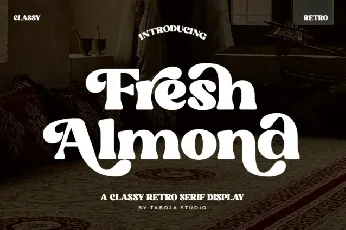 Fresh Almond font