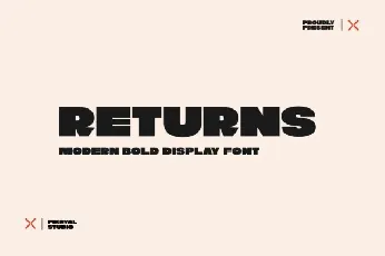 Returns font