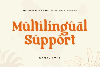 Kamal font