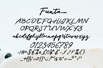 Funta font