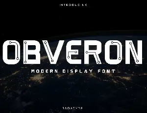 Obveron font