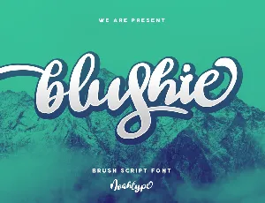 Blushie Demo font