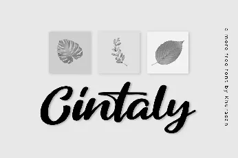 Cintaly font