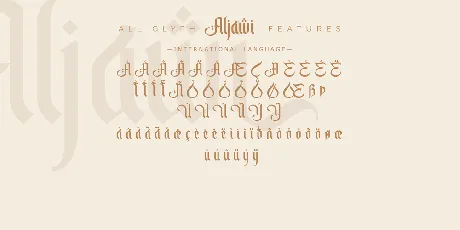 Aljawi font