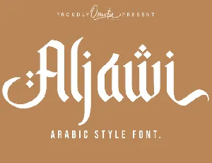 Aljawi font