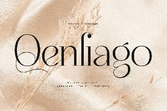 Qenliago font