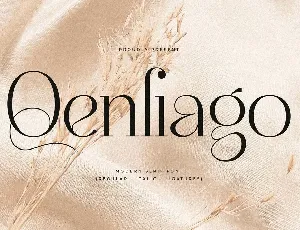 Qenliago font