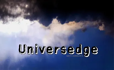 Universedge font