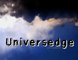 Universedge font