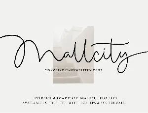 Mallcity font