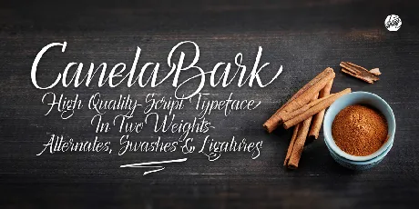 Canela Bark font