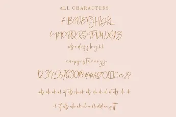 Hublland Script font