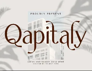 Qapitaly (Demo) font