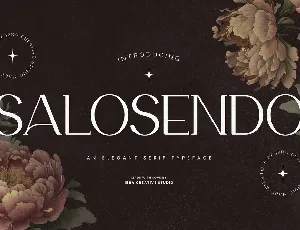 Salosendo font