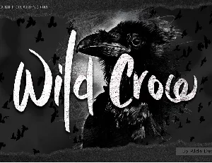 Wild Crow font