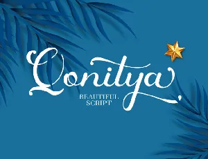 Qonitya font