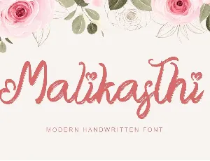 Malikasthi font