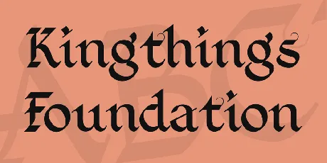 Kingthings Foundation font