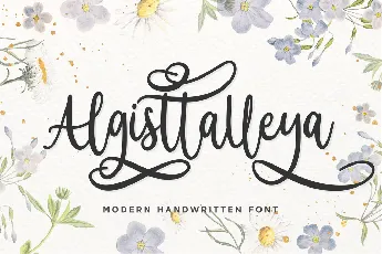 Algisttalleya font