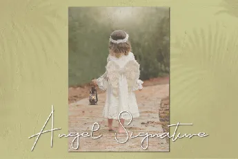 Angel Signature font