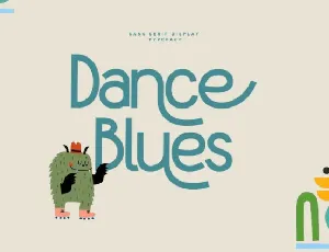 Dance Blues font