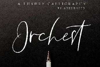 Orchest Script font