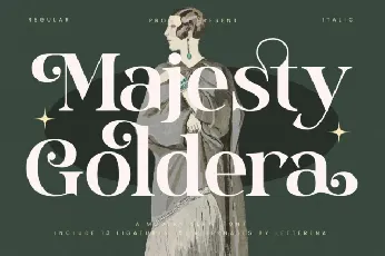 Majesty Goldera font