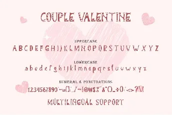 Couple Valentine font