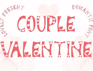 Couple Valentine font