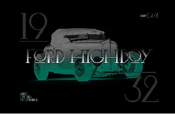 Hot Rod font