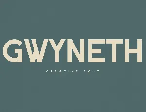 Gwyneth font