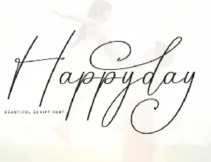 Happyday Script font