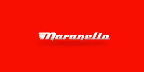 Maranello font